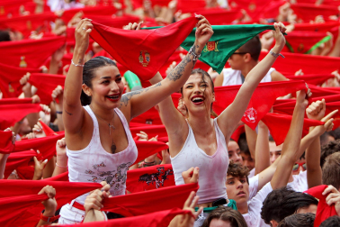 Chupinazo San Fermín 2023 en la Plaza del Castillo