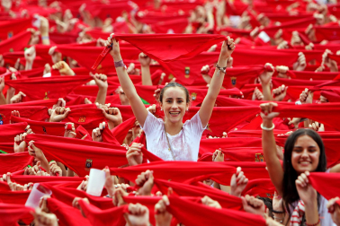 Chupinazo San Fermín 2023 en la Plaza del Castillo