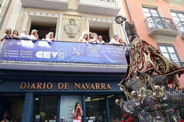 Imágenes de la procesión de San Fermín 2023