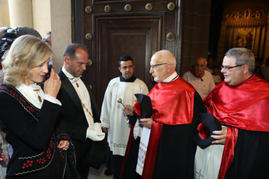 Imágenes de la procesión de San Fermín 2023