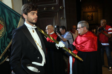 Imágenes de la procesión de San Fermín 2023