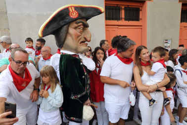 Imágenes de la procesión de San Fermín 2023