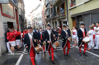 Imágenes de la procesión de San Fermín 2023