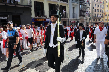 Imágenes de la procesión de San Fermín 2023