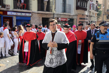 Imágenes de la procesión de San Fermín 2023