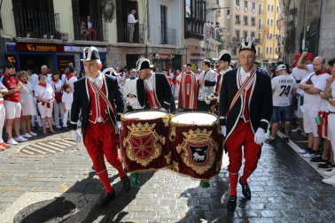 Imágenes de la procesión de San Fermín 2023