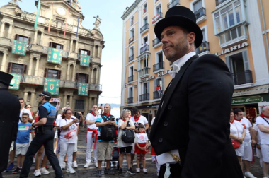 Imágenes de la procesión de San Fermín 2023