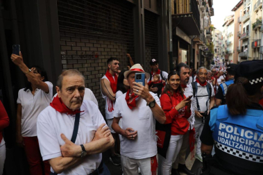 Imágenes de la procesión de San Fermín 2023