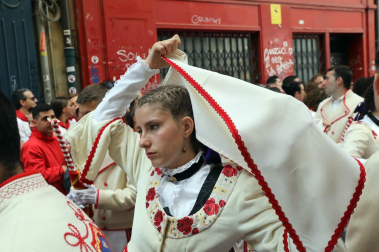 Imágenes de la procesión de San Fermín 2023