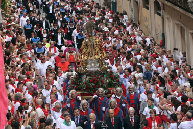 Imágenes de la procesión de San Fermín 2023