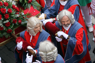 Imágenes de la procesión de San Fermín 2023