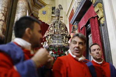 Imágenes de la procesión de San Fermín 2023