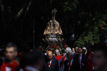 Imágenes de la procesión de San Fermín 2023