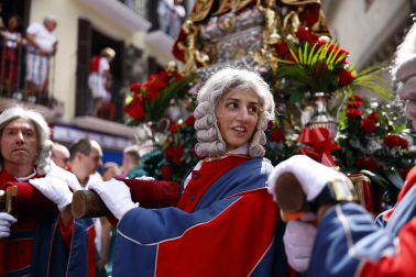 Imágenes de la procesión de San Fermín 2023