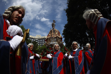 Imágenes de la procesión de San Fermín 2023