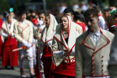 Imágenes de la procesión de San Fermín 2023
