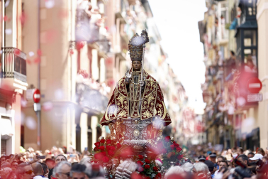 Imágenes de la procesión de San Fermín 2023