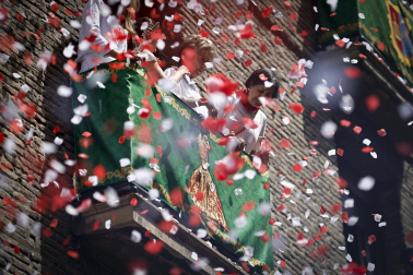 Imágenes de la procesión de San Fermín 2023
