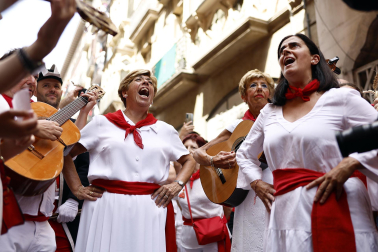 Imágenes de la procesión de San Fermín 2023