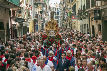 Imágenes de la procesión de San Fermín 2023