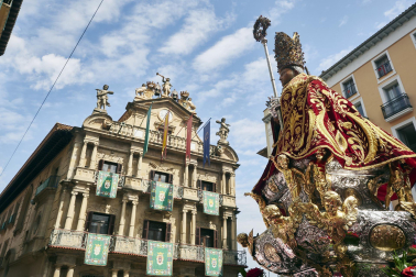Imágenes de la procesión de San Fermín 2023