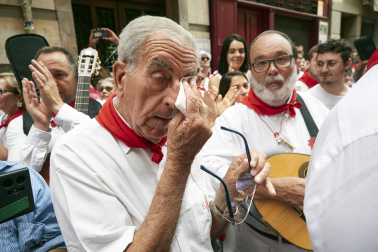 Imágenes de la procesión de San Fermín 2023