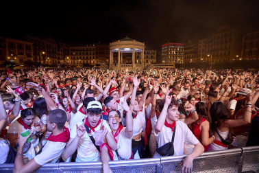 Lágrimas de Sangre y la Sra. Tomasa en San Fermín 2023.
