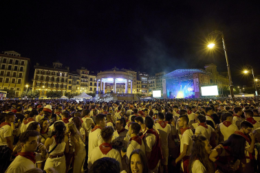 Lágrimas de Sangre y la Sra. Tomasa en San Fermín 2023.