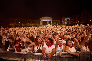 Lágrimas de Sangre y la Sra. Tomasa en San Fermín 2023.