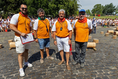 Fotos de la primera jornada de Herri Kirolak de los Sanfermines 2023.