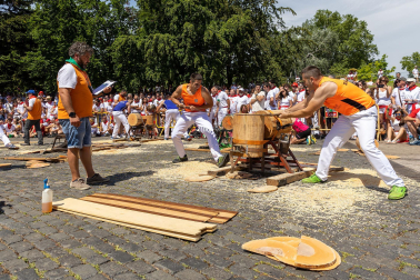 Fotos de la primera jornada de Herri Kirolak de los Sanfermines 2023.