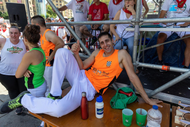 Fotos de la primera jornada de Herri Kirolak de los Sanfermines 2023.