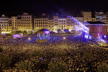Concierto de Fangoria en San Fermín 2023.