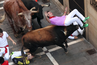 Cuarto encierro de San Fermín 2023.