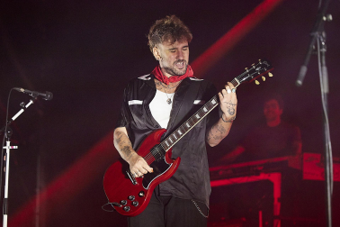 Concierto de Dani Fernández en San Fermín 2023.