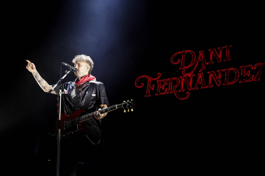 Concierto de Dani Fernández en San Fermín 2023.