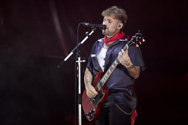 Concierto de Dani Fernández en San Fermín 2023.
