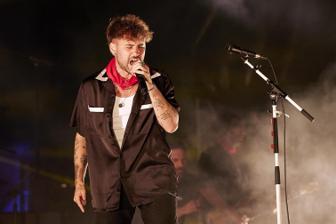 Concierto de Dani Fernández en San Fermín 2023.