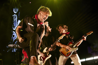 Concierto de Dani Fernández en San Fermín 2023.