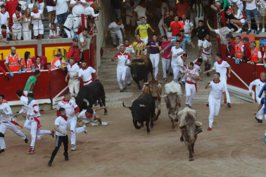 Plaza de Toros, cuarto encierro.