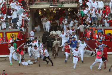 Plaza de Toros, cuarto encierro.