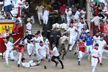 Cuarto encierro de San Fermín 2023.