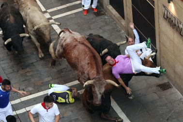 Cuarto encierro de San Fermín 2023.