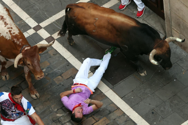 Cuarto encierro de San Fermín 2023.