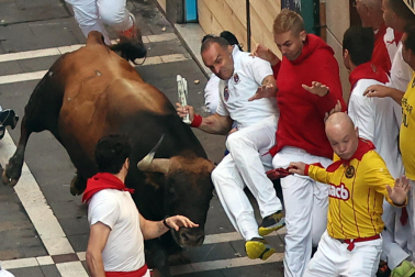 Cuarto encierro de San Fermín 2023.
