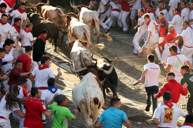 Cuarto encierro de San Fermín 2023.