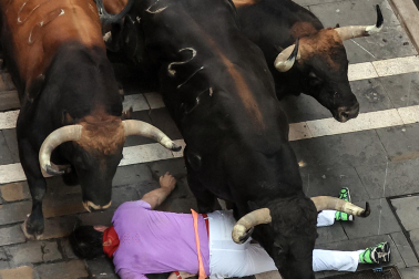 Cuarto encierro de San Fermín 2023.