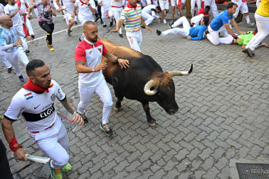 Cuarto encierro de San Fermín 2023.