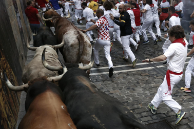 Cuarto encierro de San Fermín 2023.