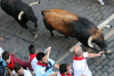 Cuarto encierro de San Fermín 2023.